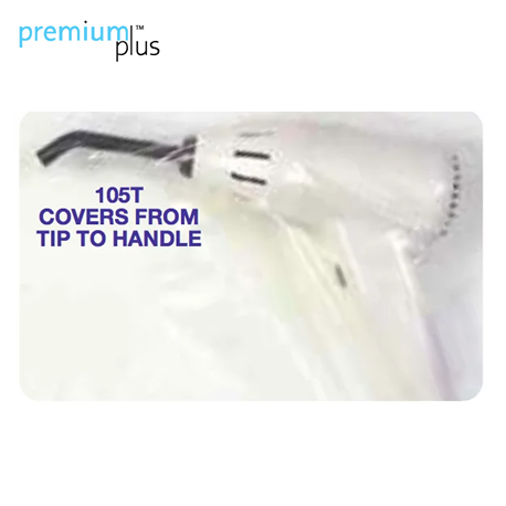 Premium Plus Curing Light Tip To Handle Sleeves 500pcs/Box #105T